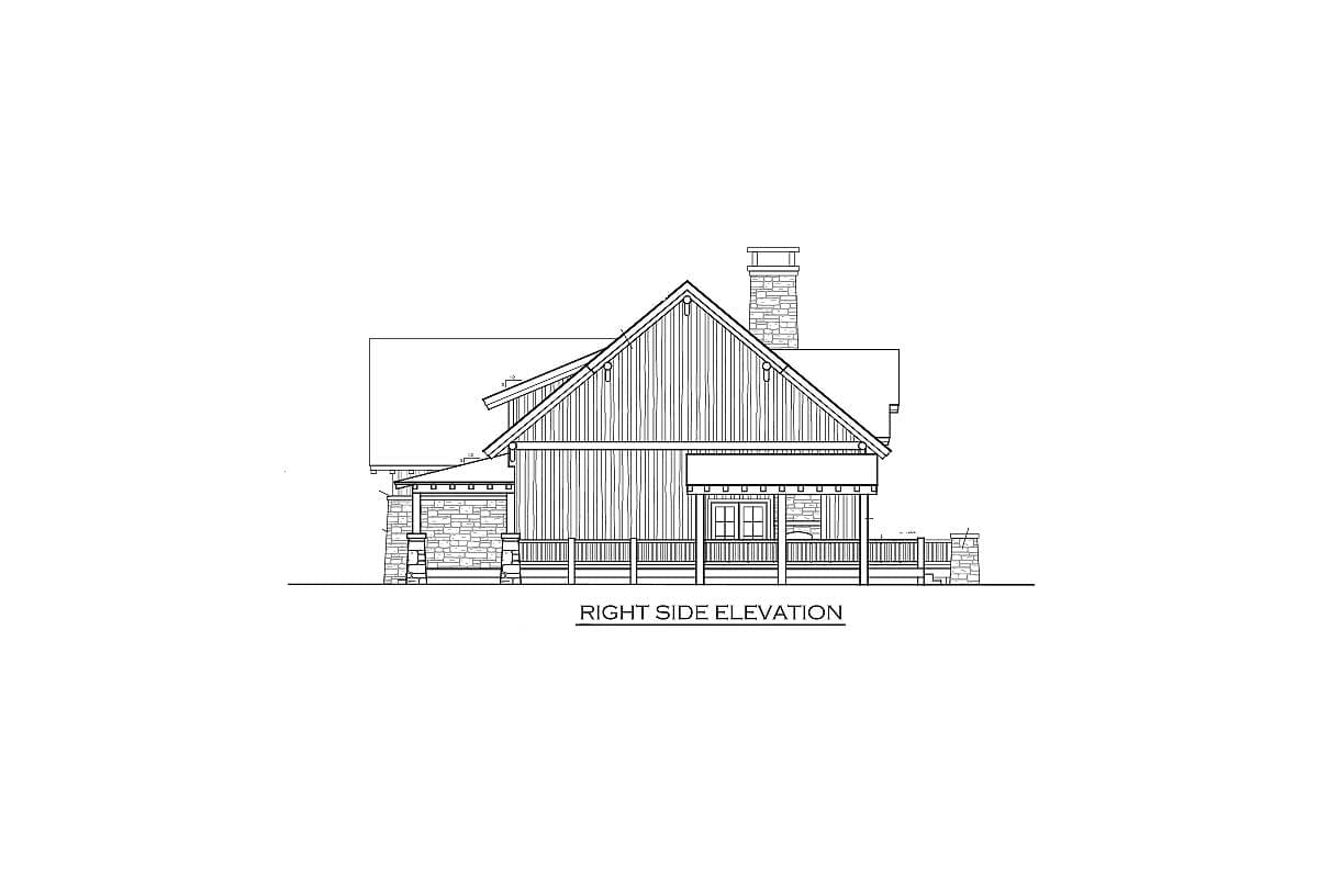 Plan 18715CK: Rustic Lodge House Plan - Image #10 - Cottage, Country, Mountain, Rustic, Vacation
