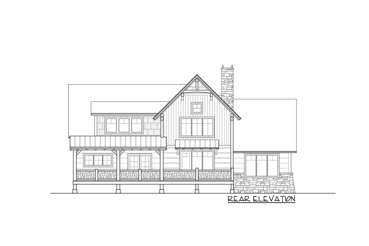 Plan 18716CK: Informal Mountain Living - Image #42 - Craftsman, Mountain, Rustic, Vacation