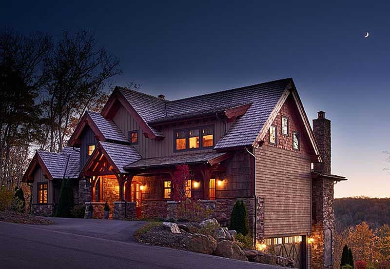 Plan 18716CK: Informal Mountain Living - Image #4 - Craftsman, Mountain, Rustic, Vacation