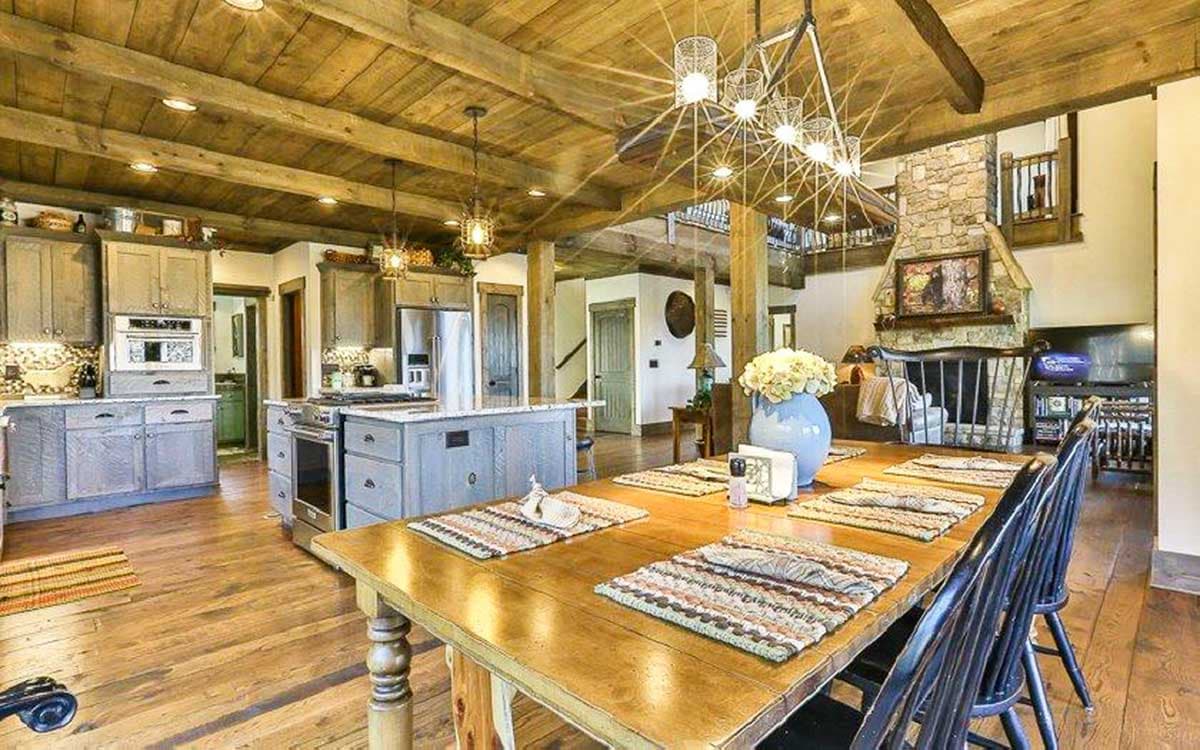Plan 18717CK: Dynamic Open Floor Plan - Image #4 - Craftsman, Mountain, Rustic, Vacation