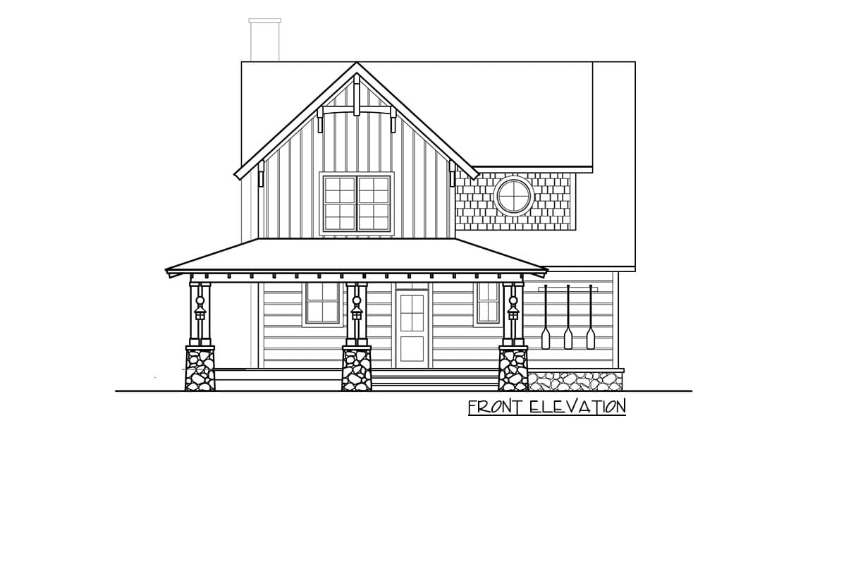 Plan 18733CK: 5-Bed Mountain Cottage on a Walkout Basement - Image #15 - Cottage, Country, Craftsman, Mountain, Rustic, Vacation