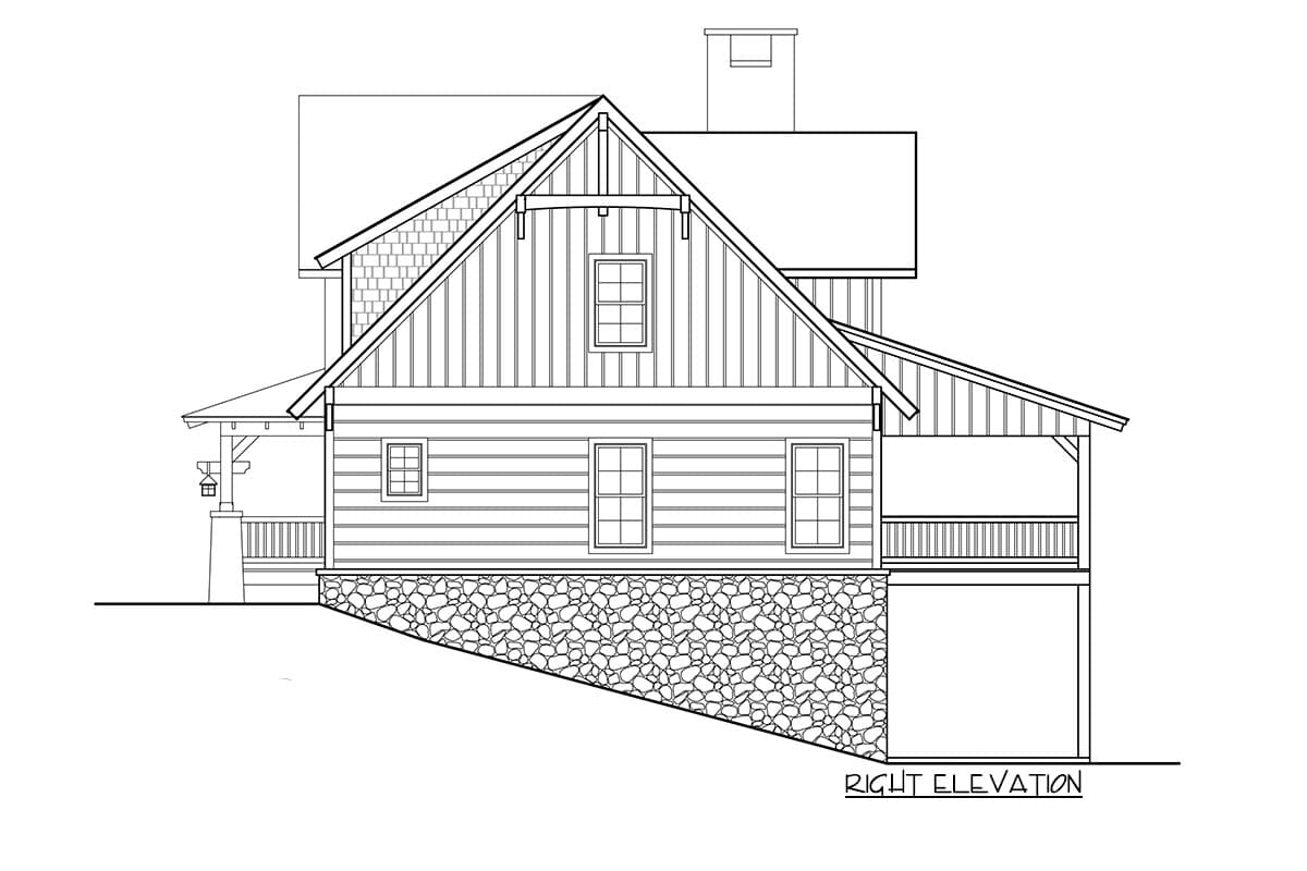 Plan 18733CK: 5-Bed Mountain Cottage on a Walkout Basement - Image #18 - Cottage, Country, Craftsman, Mountain, Rustic, Vacation
