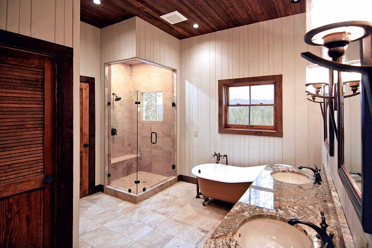Plan 18733CK: 5-Bed Mountain Cottage on a Walkout Basement - Image #13 - Cottage, Country, Craftsman, Mountain, Rustic, Vacation