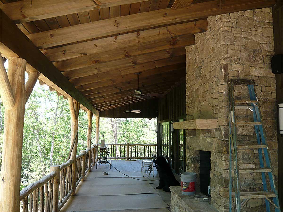 Plan 18741CK: 2-Bed Vacation Cabin With Vaulted Ceilings - 1176 Sq Ft - Image #7 - Cabin, Cottage, Craftsman, Mountain, Rustic