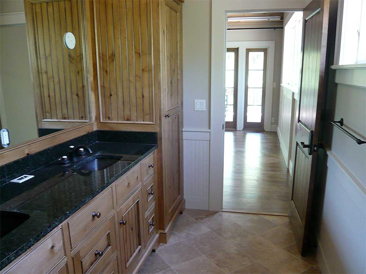 Plan 18741CK: 2-Bed Vacation Cabin With Vaulted Ceilings - 1176 Sq Ft - Image #6 - Cabin, Cottage, Craftsman, Mountain, Rustic