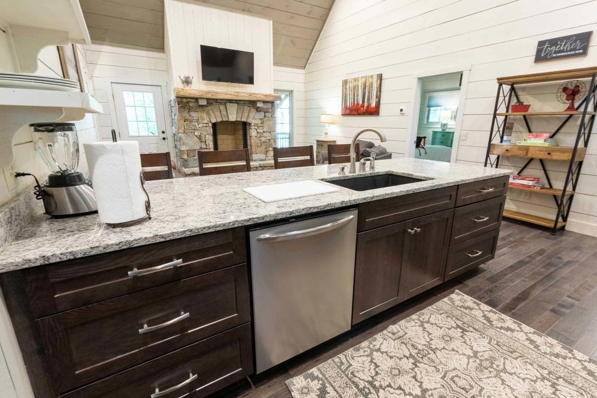 Plan 18741CK: 2-Bed Vacation Cabin With Vaulted Ceilings - 1176 Sq Ft - Image #15 - Cabin, Cottage, Craftsman, Mountain, Rustic