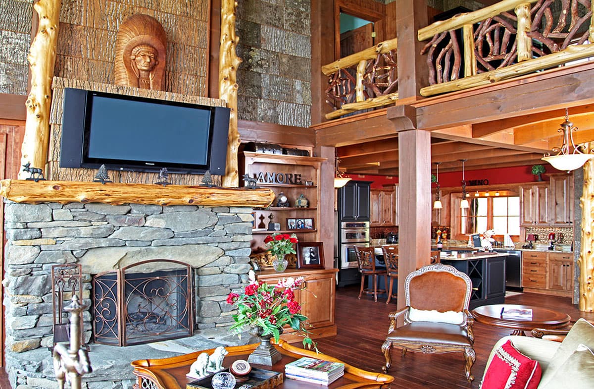 Plan 18744CK: Mountain Lodge with Awesome Great Room - Image #13 - Craftsman, Mountain, Rustic, Vacation