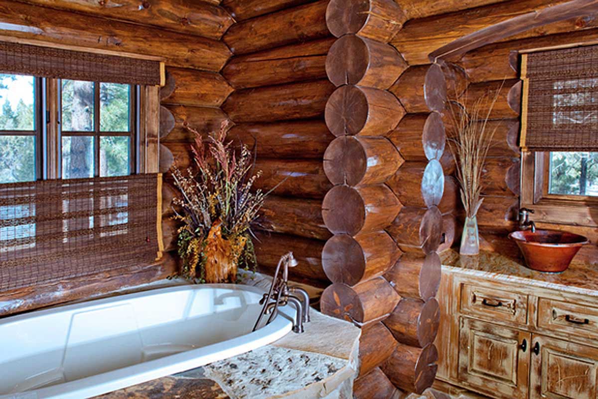 Plan 18773CK: Ideal Mountain Retreat - Image #14 - Craftsman, Log Cabin, Mountain, Northwest, Rustic, Vacation