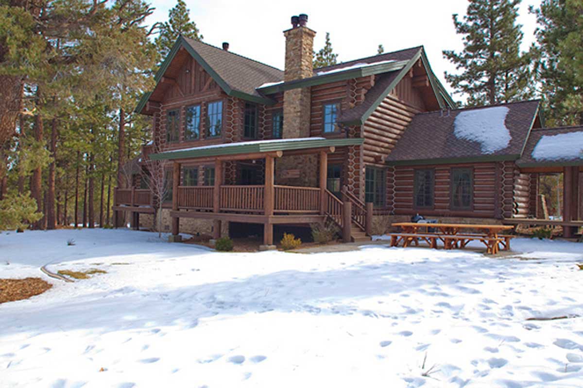 Plan 18773CK: Ideal Mountain Retreat - Image #4 - Craftsman, Log Cabin, Mountain, Northwest, Rustic, Vacation