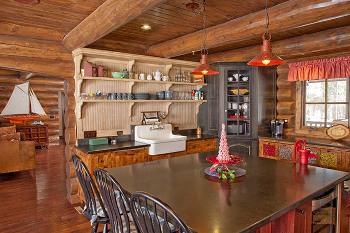 Plan 18773CK: Ideal Mountain Retreat - Image #10 - Craftsman, Log Cabin, Mountain, Northwest, Rustic, Vacation