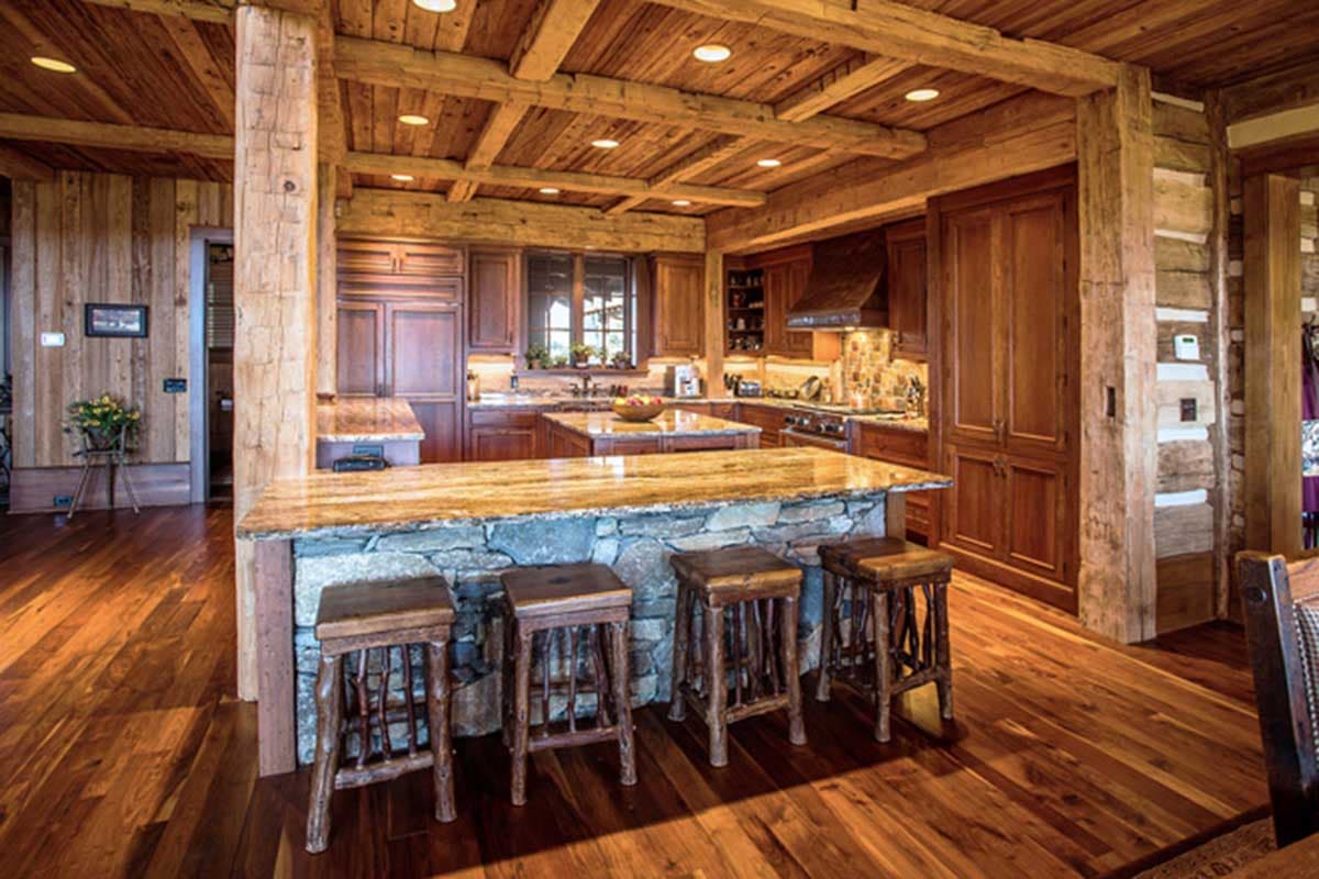 Plan 18778CK: Mountain Home Plan Surrounded by Decks and Porches - Image #23 - Craftsman, Mountain, Rustic, Vacation