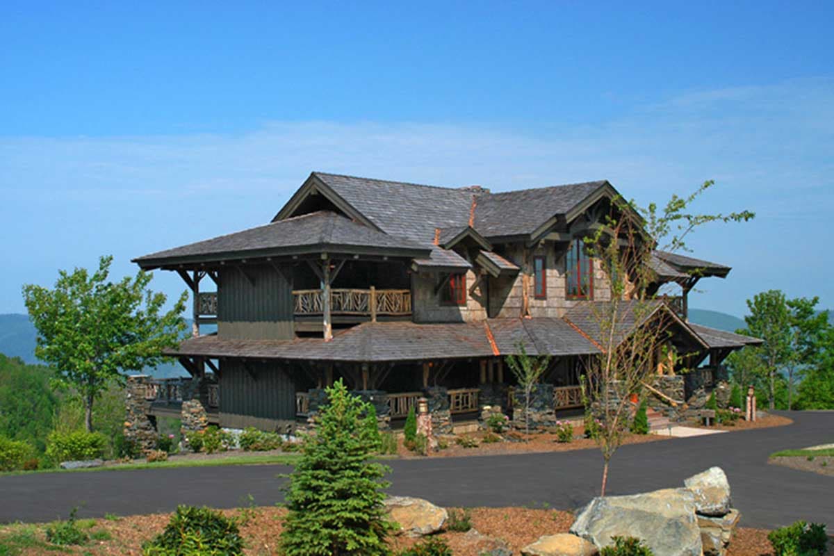 Plan 18778CK: Mountain Home Plan Surrounded by Decks and Porches - Image #4 - Craftsman, Mountain, Rustic, Vacation