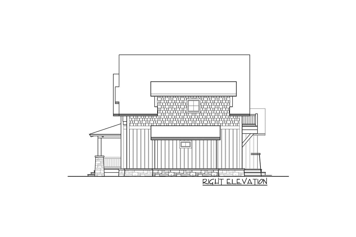 Plan 18783CK: Rustic Luxury With 3 Bedrooms - Image #8 - Craftsman, Mountain, Northwest, Rustic, Vacation