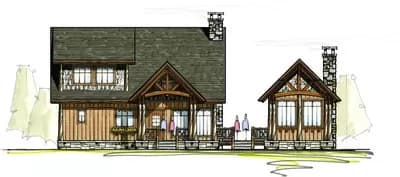 Separate Outdoor Living Room