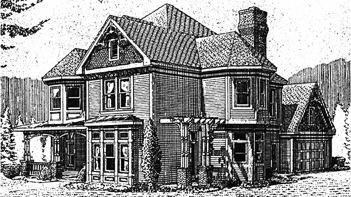 Plan 19220GT: Voluminous Victorian - Image #13 - Country, Traditional, Victorian