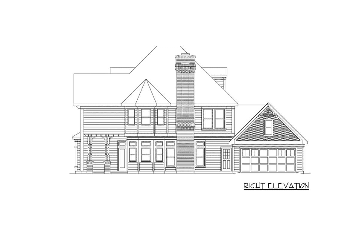 Plan 19220GT: Voluminous Victorian - Image #12 - Country, Traditional, Victorian