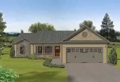 Compact Ranch Design