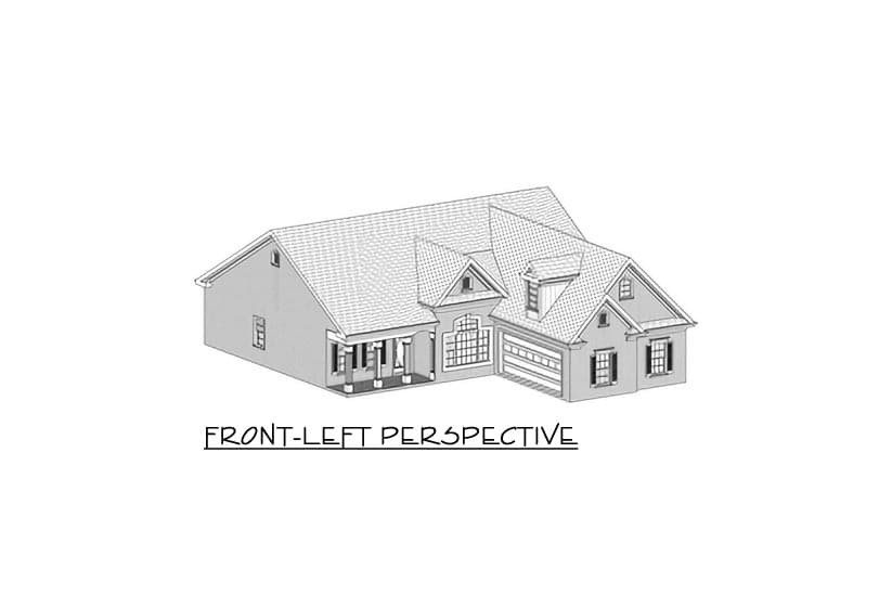Plan 20039GA: Traditional House Plan with Two Bonus Rooms - Image #4 - Craftsman, Ranch, Traditional