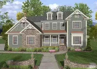 Craftsman Details and Modern Touches
