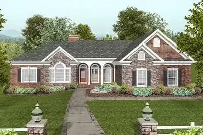 Elegant One-Story House Plan