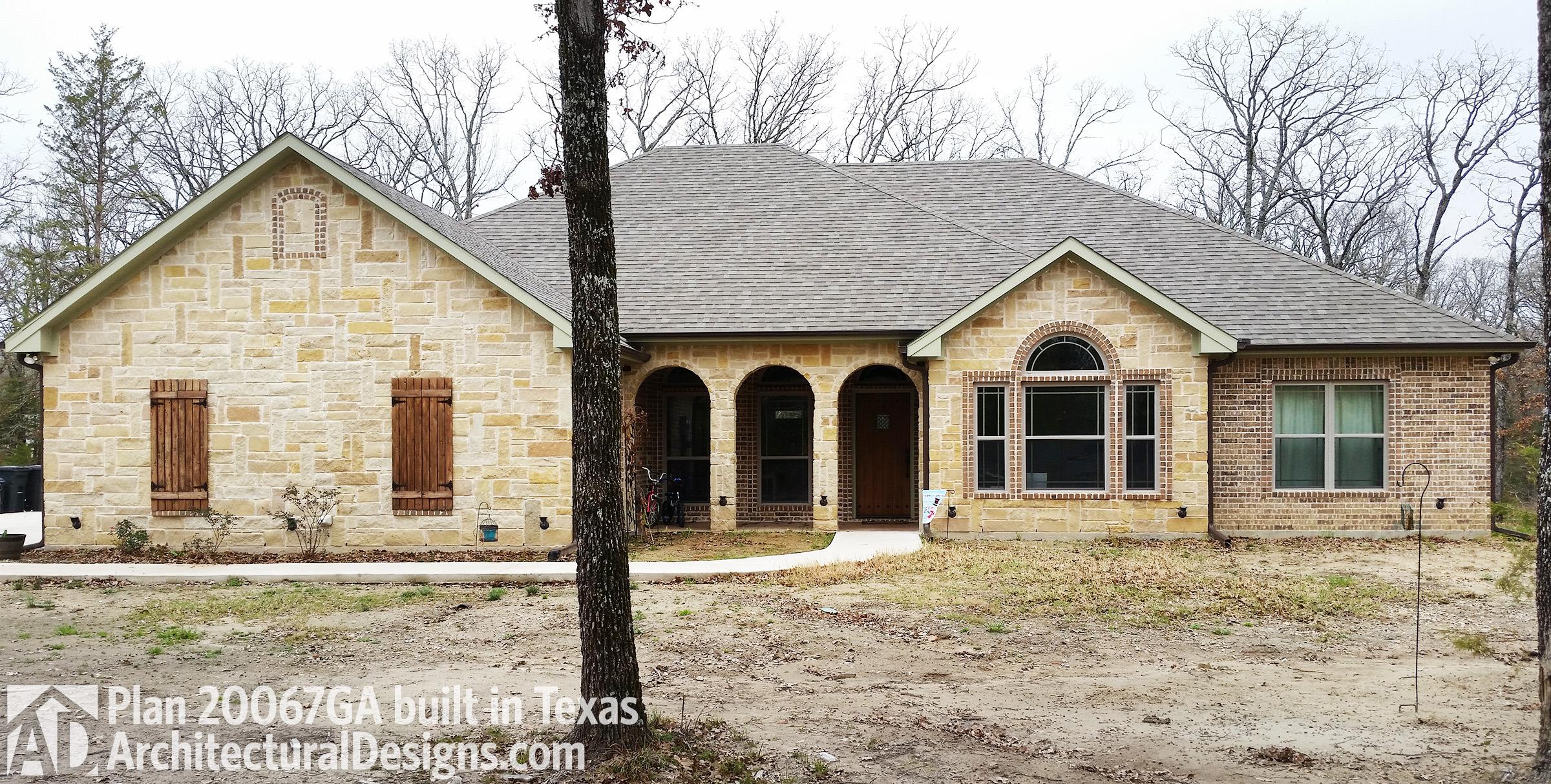 build gallery item - House Plan 20067GA Comes to Life in Oklahoma