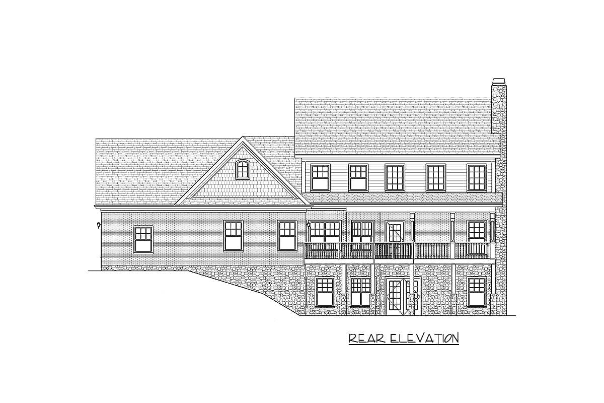Plan 20069GA: Craftsman Inspired Design - Image #4 - Craftsman, Northwest