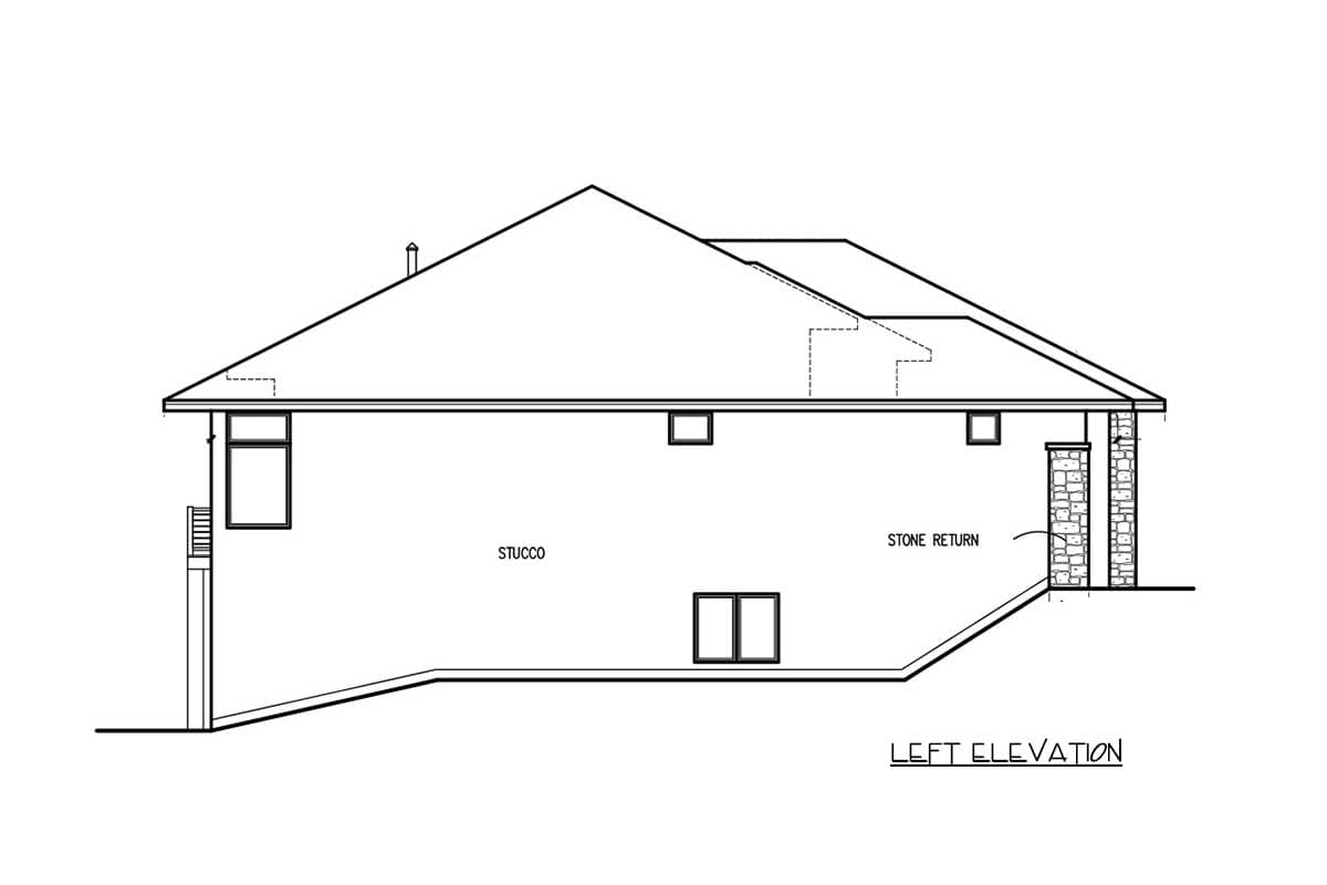 Plan 20092GA: Frank Lloyd Wright Inspiration - Image #28 - Contemporary, Prairie