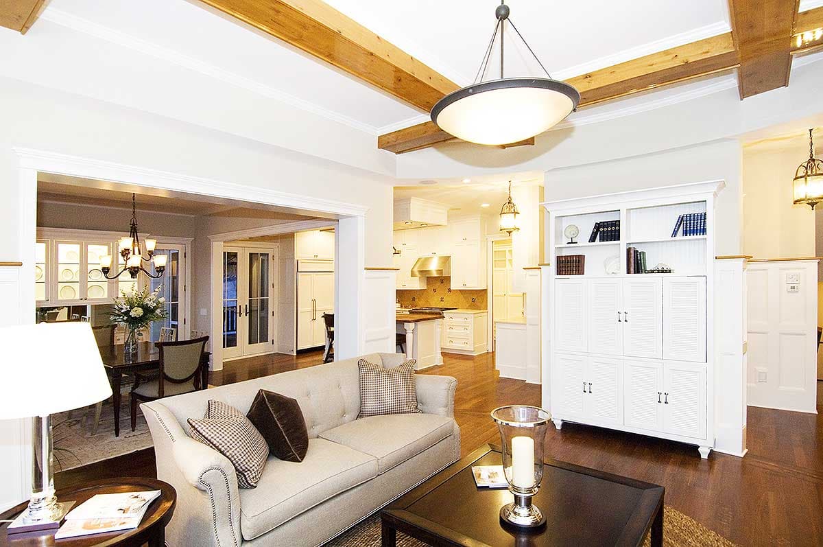 Plan 20094GA: Unique Home Plan with Photos - Image #7 - Southern