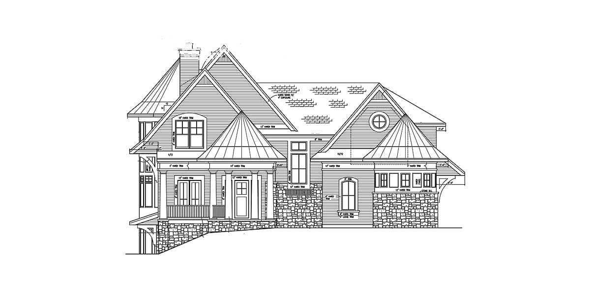 Plan 20094GA: Unique Home Plan with Photos - Image #22 - Southern