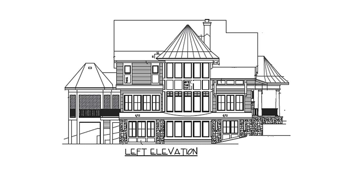 Plan 20094GA: Unique Home Plan with Photos - Image #23 - Southern