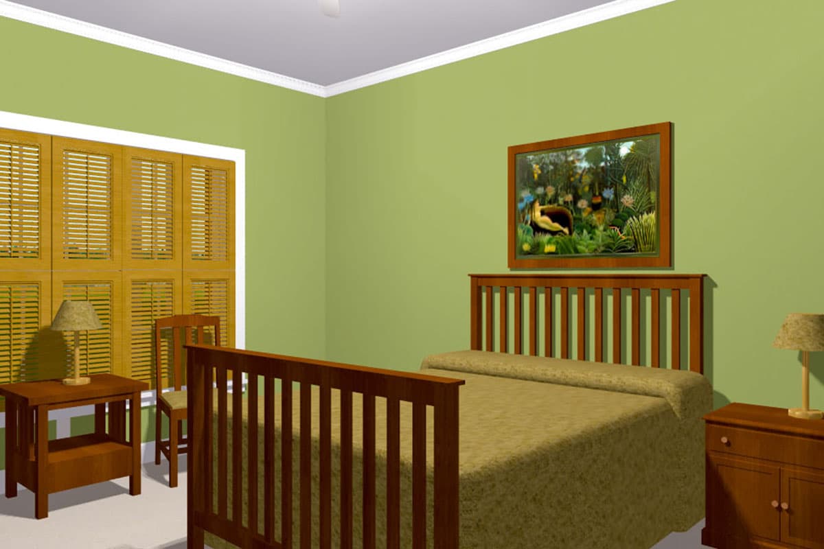 Plan 2028GA: Southern Country Porch Design - Image #9 - Country, Southern