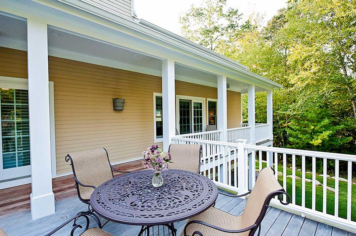 Plan 2056GA: Quaint Country Porch - Image #12 - Country, Farmhouse