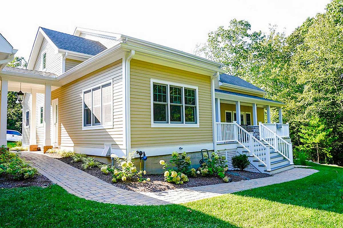 Plan 2056GA: Quaint Country Porch - Image #14 - Country, Farmhouse
