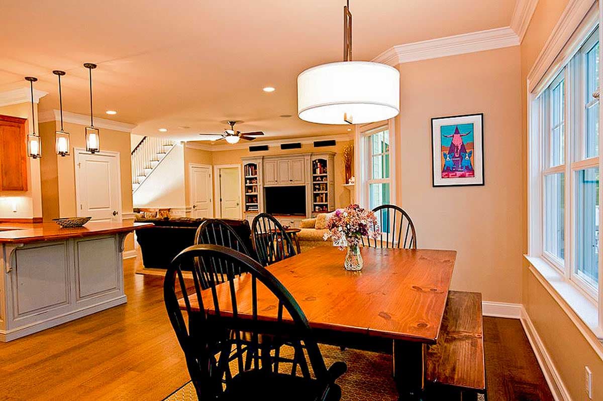 Plan 2056GA: Quaint Country Porch - Image #7 - Country, Farmhouse