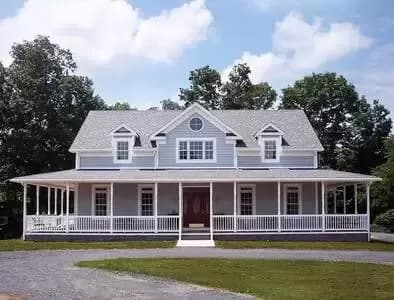 Porches and a Deck