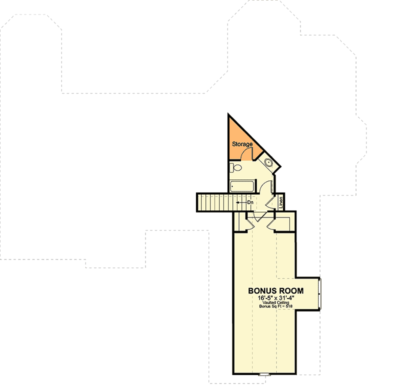 Plan 2067GA: Classic Brick Ranch Home Plan - Floor Plan - Bonus - Ranch, Southern, Traditional