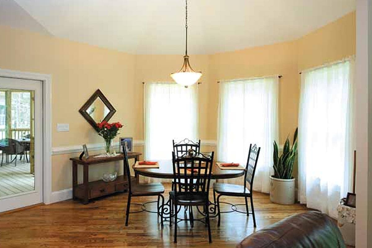 Plan 2067GA: Classic Brick Ranch Home Plan - Image #8 - Ranch, Southern, Traditional