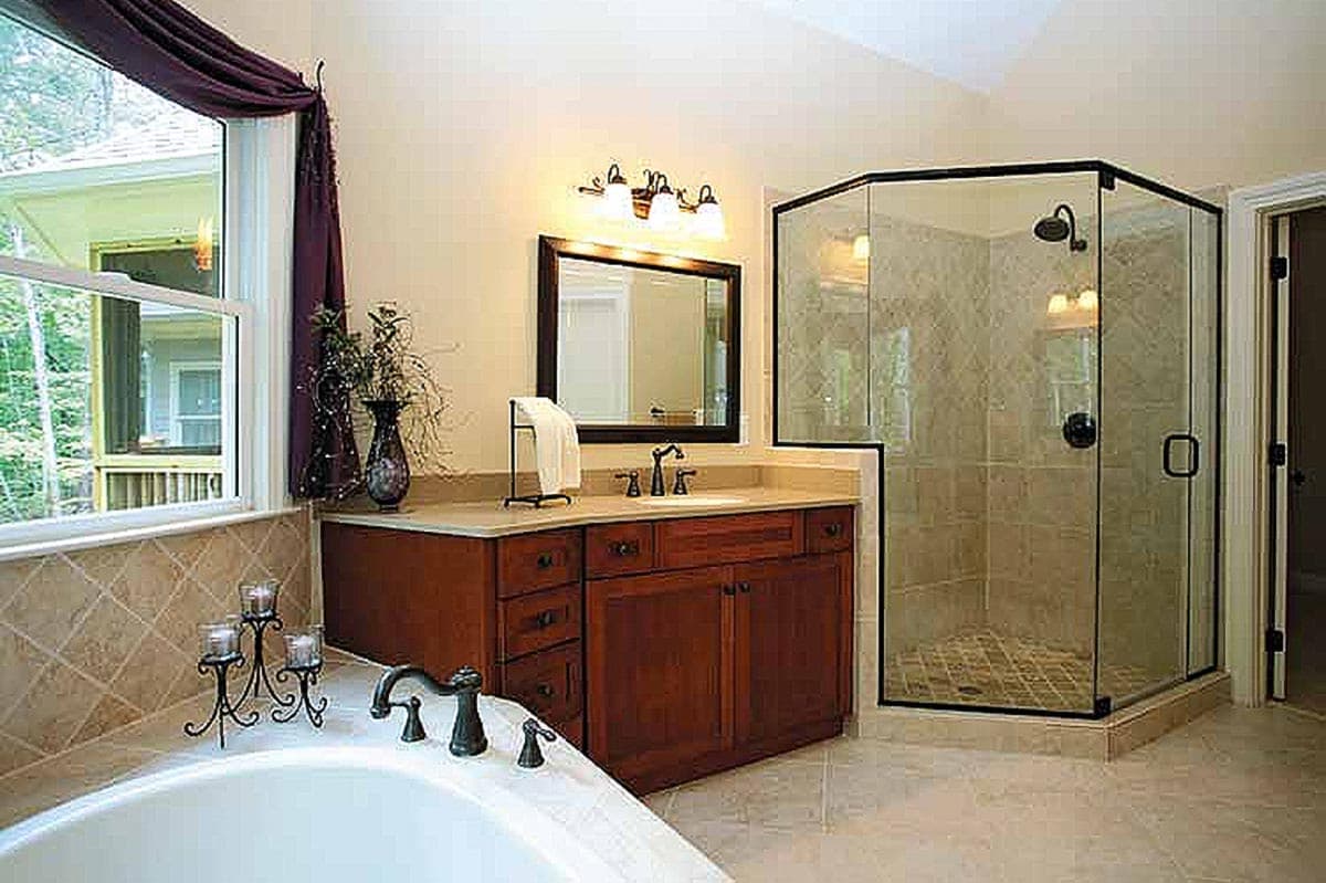 Plan 2067GA: Classic Brick Ranch Home Plan - Image #15 - Ranch, Southern, Traditional