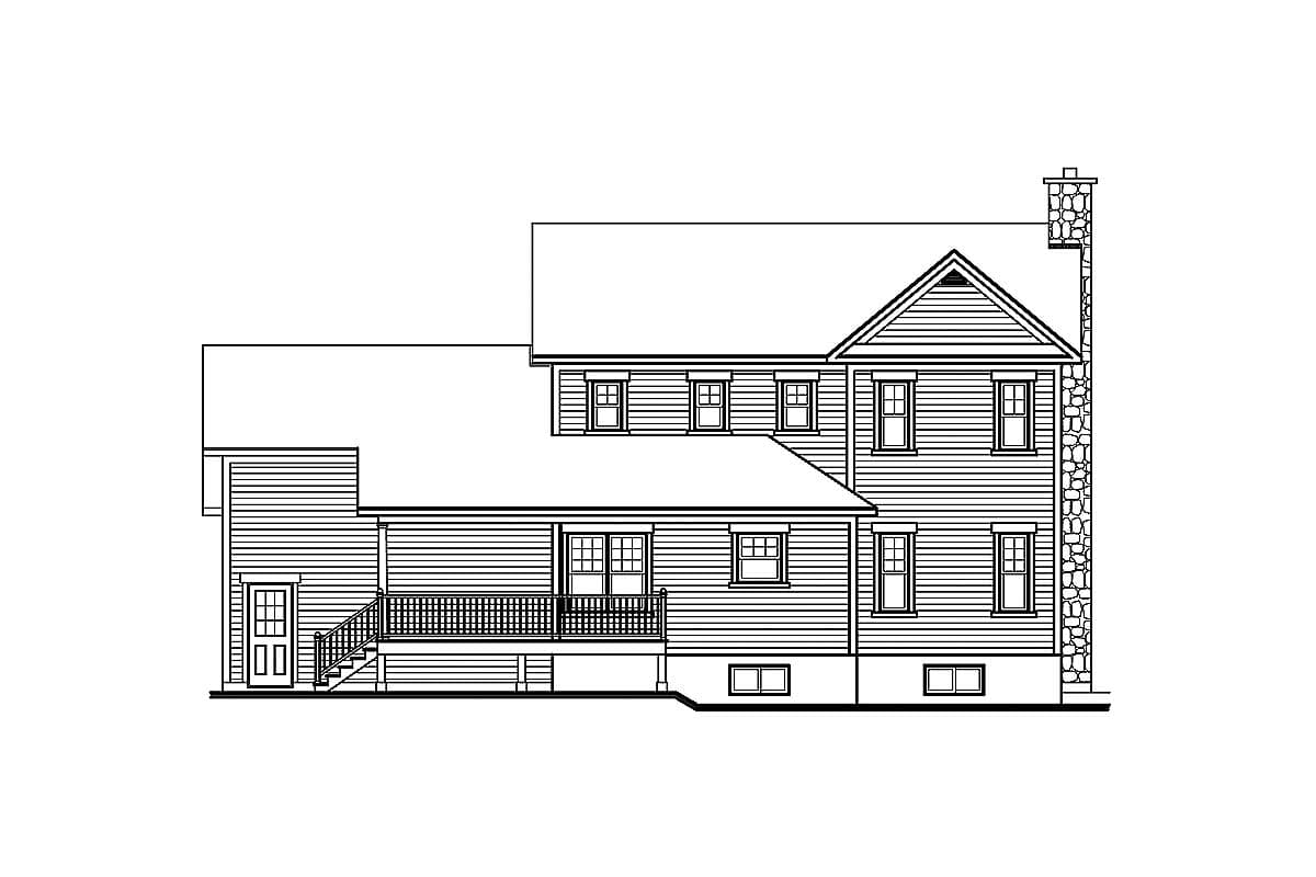 Plan 2100DR: Country Home Plan With Solarium - Image #6 - Country