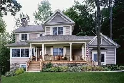 Country Home Plan With Solarium