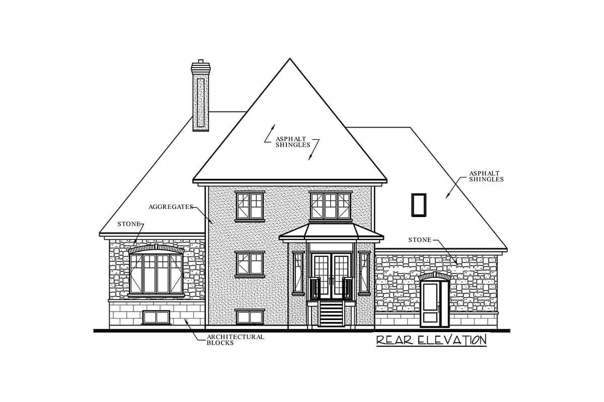 Plan 21015DR: European House Plan Boasts Cozy Floor Plan - Image #5 - European