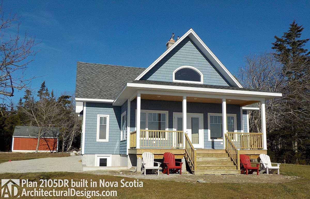 build gallery item - House Plan 2105DR built in Nova Scotia