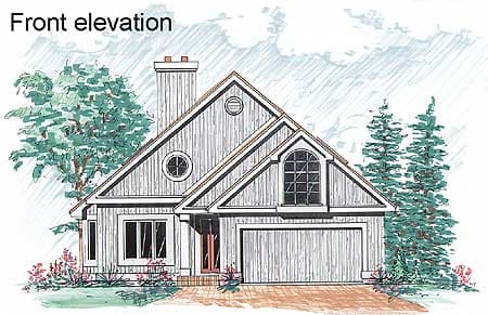 Plan 21057DR: Mezzanine and Bonus Room Add Space - Image #7 - Cottage, Northwest, Vacation
