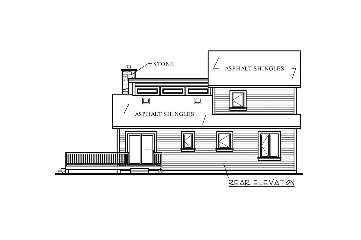 Plan 21089DR: Great Views - Image #7 - Contemporary, Vacation