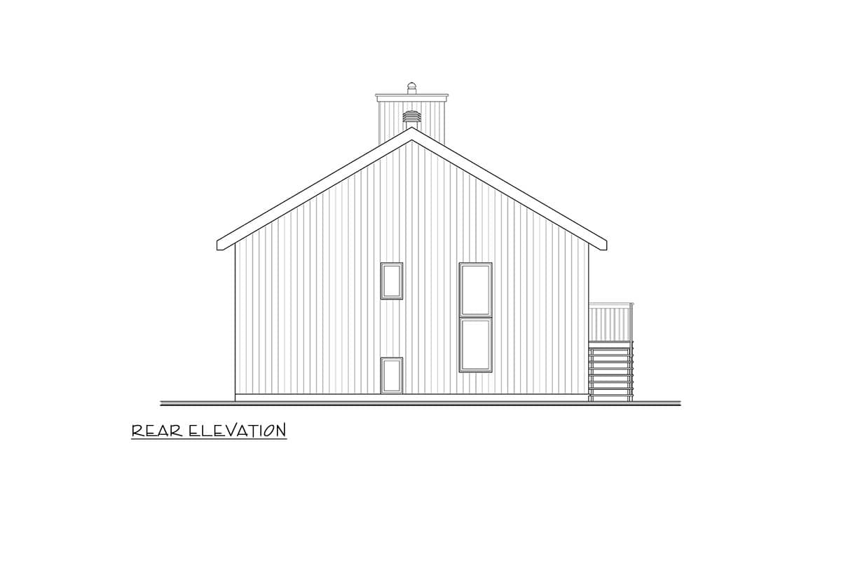 Plan 21090DR: Mountain Vacation House Plan with Walkout and Wrap-Around Porch - Image #2 - Mountain, Vacation