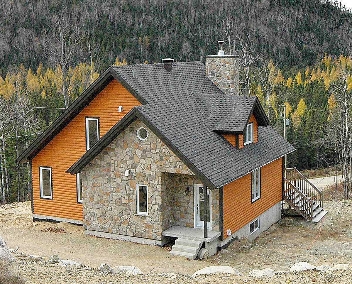 Plan 21091DR: Four-Seasons Cottage - Image #4 - Cottage, Country, Mountain, Rustic, Vacation
