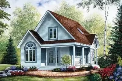 Country Charm with Wrap-Around Porch