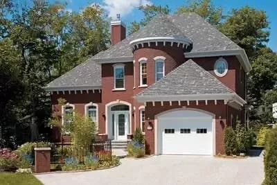 Home Plan with Turret and Options - 1972 Sq Ft