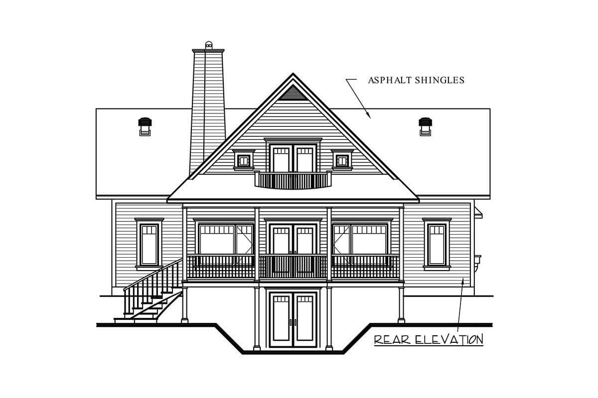Plan 21126DR: Dream Design - Image #11 - Cottage, Vacation