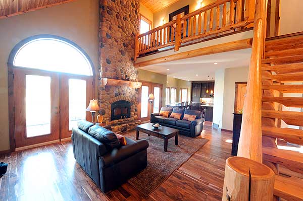 Plan 21181DR: Vacation Retreat For The Rear-Sloping Lot - Image #7 - Cabin, Craftsman, Mountain, Rustic, Vacation
